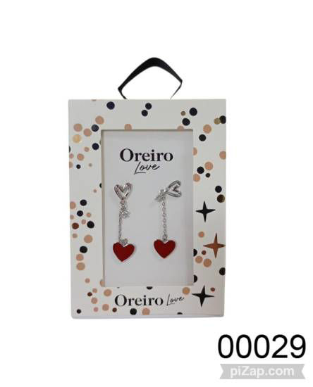 Imagen de AROS A.Q LAS OREIRO CORAZON COLGANTE 3.26